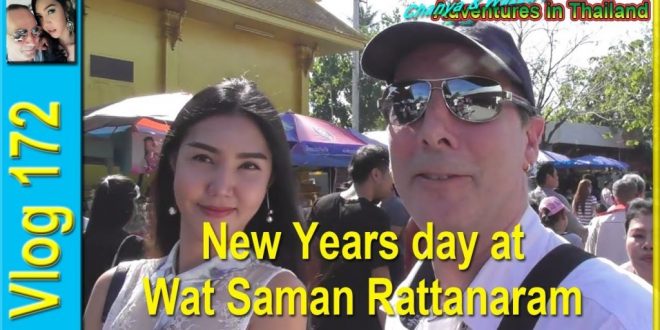 New Years day at Wat Saman Rattanaram