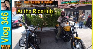 Harley Davidson test rides at the RideHub