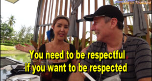 You need to be respectful if you want to be respected